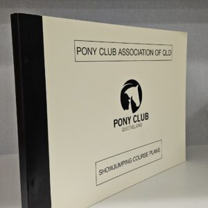 Showjumping Course Plans Book.