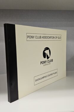 Showjumping Course Plans Book.
