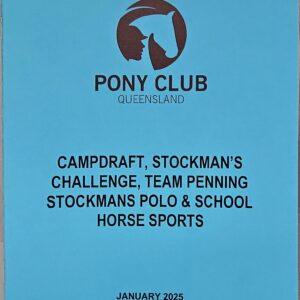 2025 PCQ Rules for Campdraft, Team Penning, Stockman's Challenge & Stockman's Polo