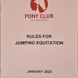 2025 PCQ Rules for Jumping Equitation