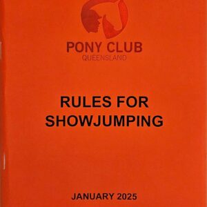2025 PCQ Rules for Showjumping