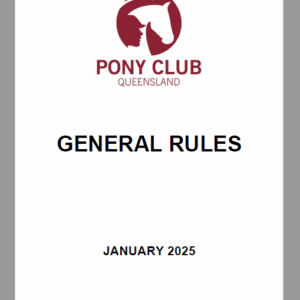 2025 PCQ General Rules