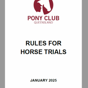2025 PCQ Rules for Horse Trials
