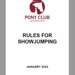 2025 PCQ Rules for Showjumping