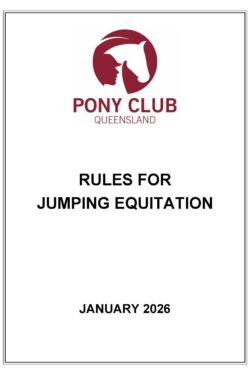 2026 PCQ Rules for Jumping Equitation